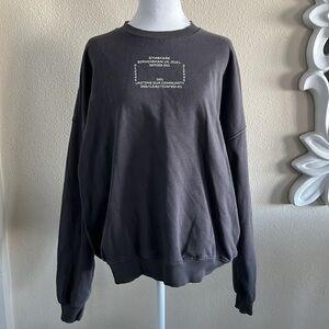 Gymshark Women's Gray Sweatshirt, like new. Super comfy